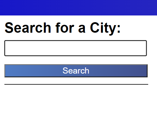 of a weather and search tool